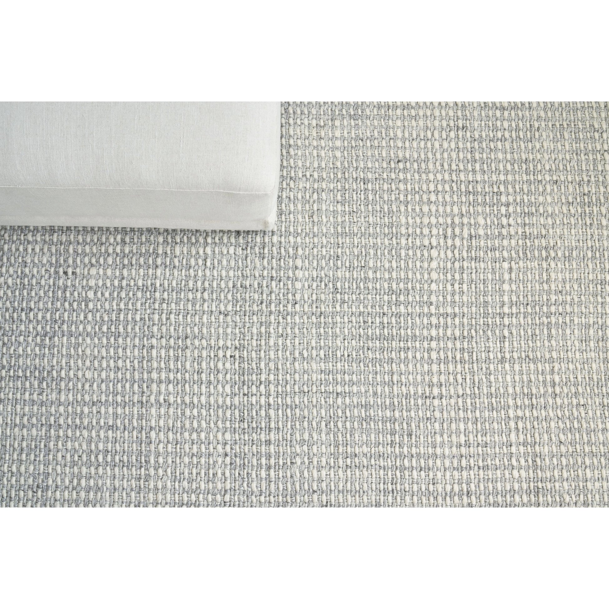 Ferrus Rug by Exquisite Rugs in silver, ivory. Made from polyester, wool, cotton in a unique style.