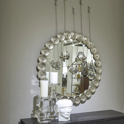 Brilliant Pillar Candle Holder by Global Views. Made from crystal in a transitional style.