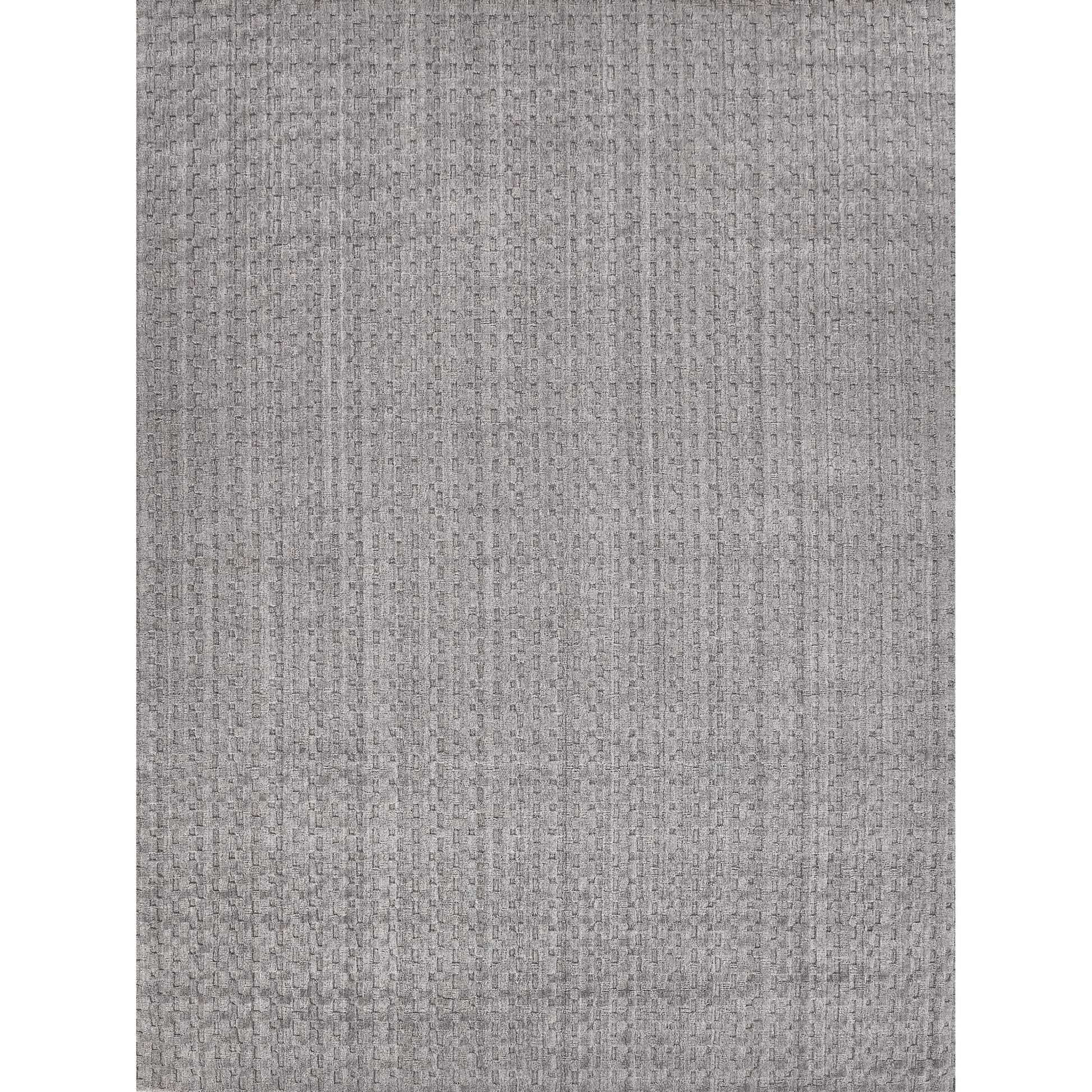 Monroe Silk 3969 Rug by Exquisite Rugs in taupe. Made from bamboo silk in a unique style.