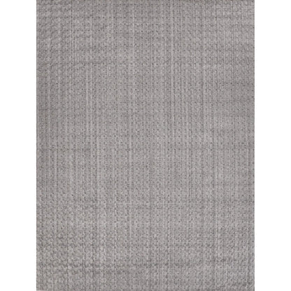 Monroe Silk 3969 Rug by Exquisite Rugs in taupe. Made from bamboo silk in a unique style.