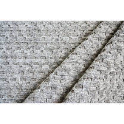 Monroe Silk Rug - Taupe by Exquisite Rugs in taupe. Made from bamboo silk in a unique style.