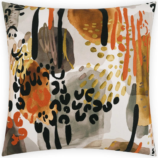 Fauve Pillow by DV Kap Home. Made from 100% cotton in a unique style.
