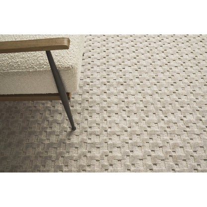 Monroe Silk Rug - Light Taupe by Exquisite Rugs in light taupe. Made from bamboo silk in a unique style.