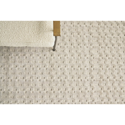 Monroe Silk Rug - Light Taupe by Exquisite Rugs in light taupe. Made from bamboo silk in a unique style.