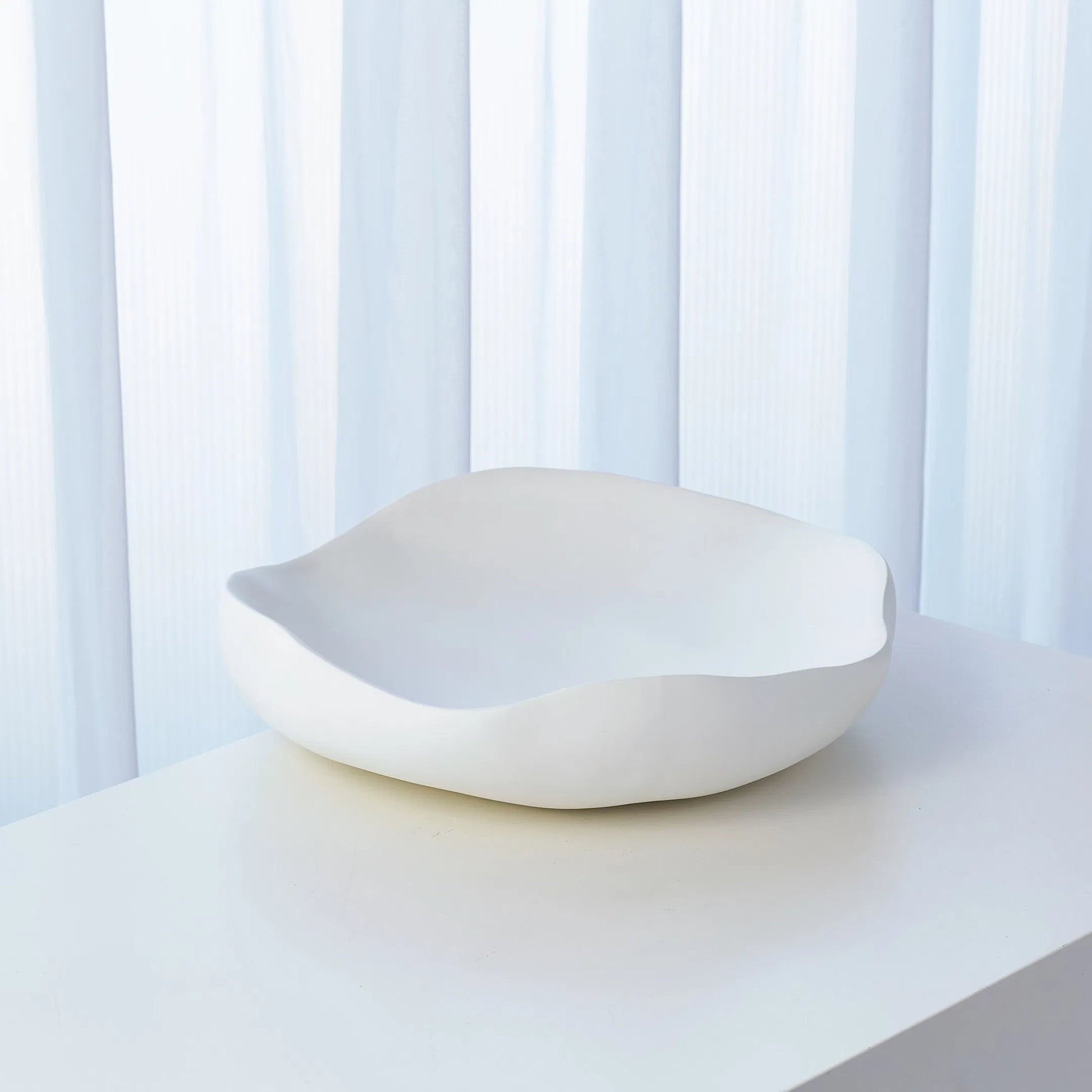 Organic Round Bowl by Global Views. Made from ceramic in a eclectic & global style.
