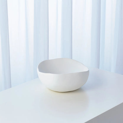 Organic Round Bowl by Global Views. Made from ceramic in a eclectic & global style.