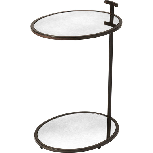 Ciro Metal & Mirror Side Table by Butler Specialty Company. Made from unique in a modern style.