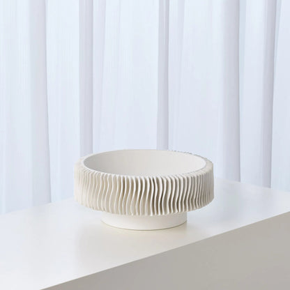 Radiator Vase by Global Views. Made from ceramic in a coastal style.