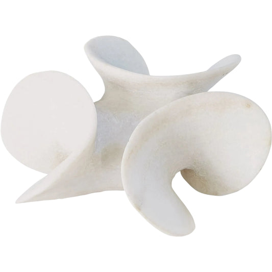 Pankhudee Paperweight by Global Views. Made from marble in a eclectic & global style.
