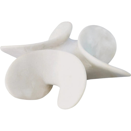 Pankhudee Table Top Sculpture by Global Views in natural. Made from marble in a unique style.