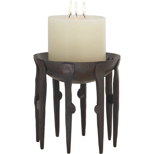 Bothwell Candlestand by Global Views. Made from iron in a modern style.
