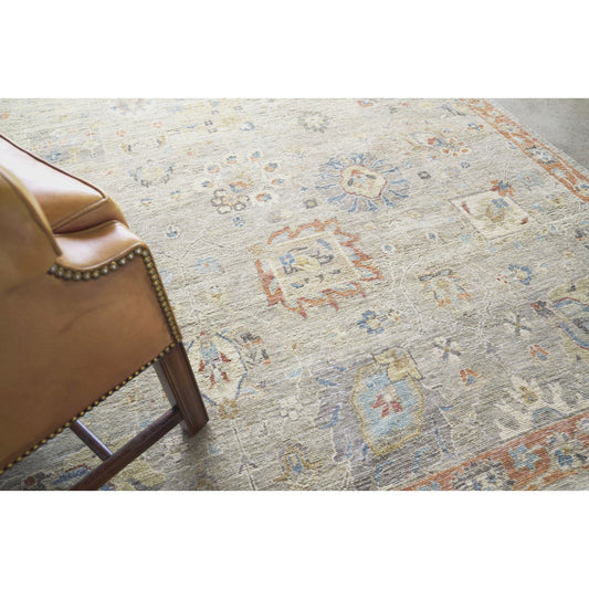 Heirloom Rug - Beige, Rust by Exquisite Rugs in beige/rust. Made from unique in a unique style.