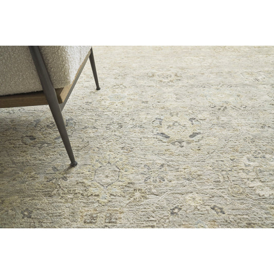 Heirloom 3985 Rug by Exquisite Rugs in khaki. Made from new zealand wool in a unique style.