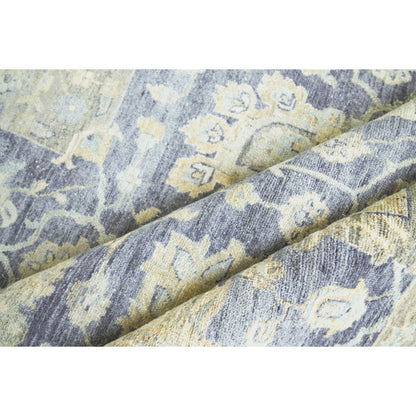 Heirloom 3986 Rug by Exquisite Rugs in blue. Made from new zealand wool in a unique style.