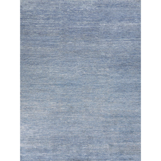 Crush 3991 Rug by Exquisite Rugs in aqua, dark aqua. Made from bamboo silk in a unique style.