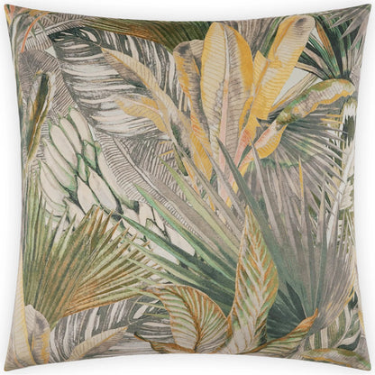 Jandula Pillow by DV Kap Home in green. Made from 100% polyester in a unique style.