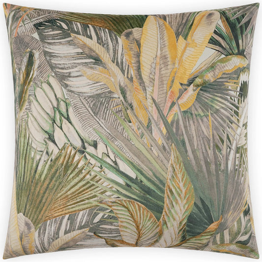 001 SI-2381424 | Primary Silo | Jandula Pillow by DV Kap Home in green. Made from 100% polyester in a unique style.