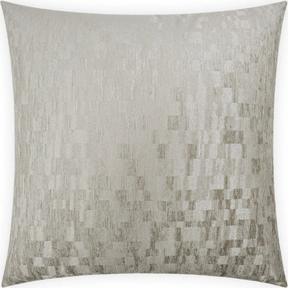 Sector Pillow by DV Kap Home. Made from 74% polyester chenille, 26% polyester in a transitional style.