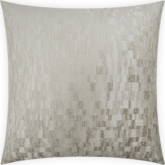 Sector Pillow by DV Kap Home. Made from 74% polyester chenille, 26% polyester in a unique style.