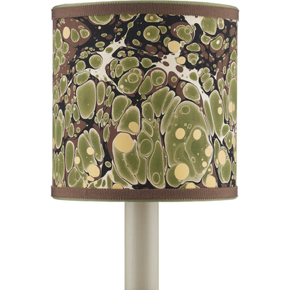 Marble Paper Drum Chandelier Shade by Currey and Company. Made from paper in a modern style.