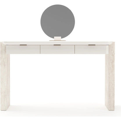 Overlap Vanity by Caracole. Made from unique in a transitional style.