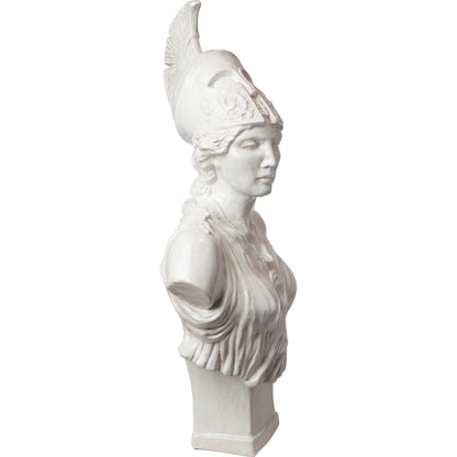 Athena Sculpture by Global Views. Made from italian ceramic in a traditional style.