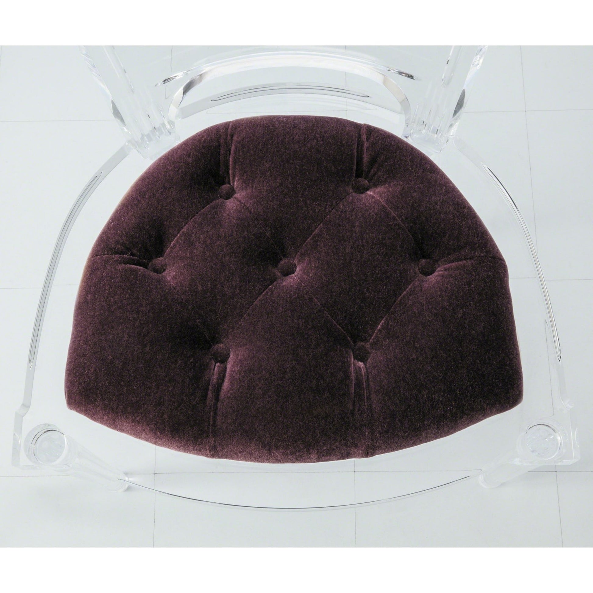 Marilyn Arm Chair by Global Views. Made from acrylic in a transitional style.