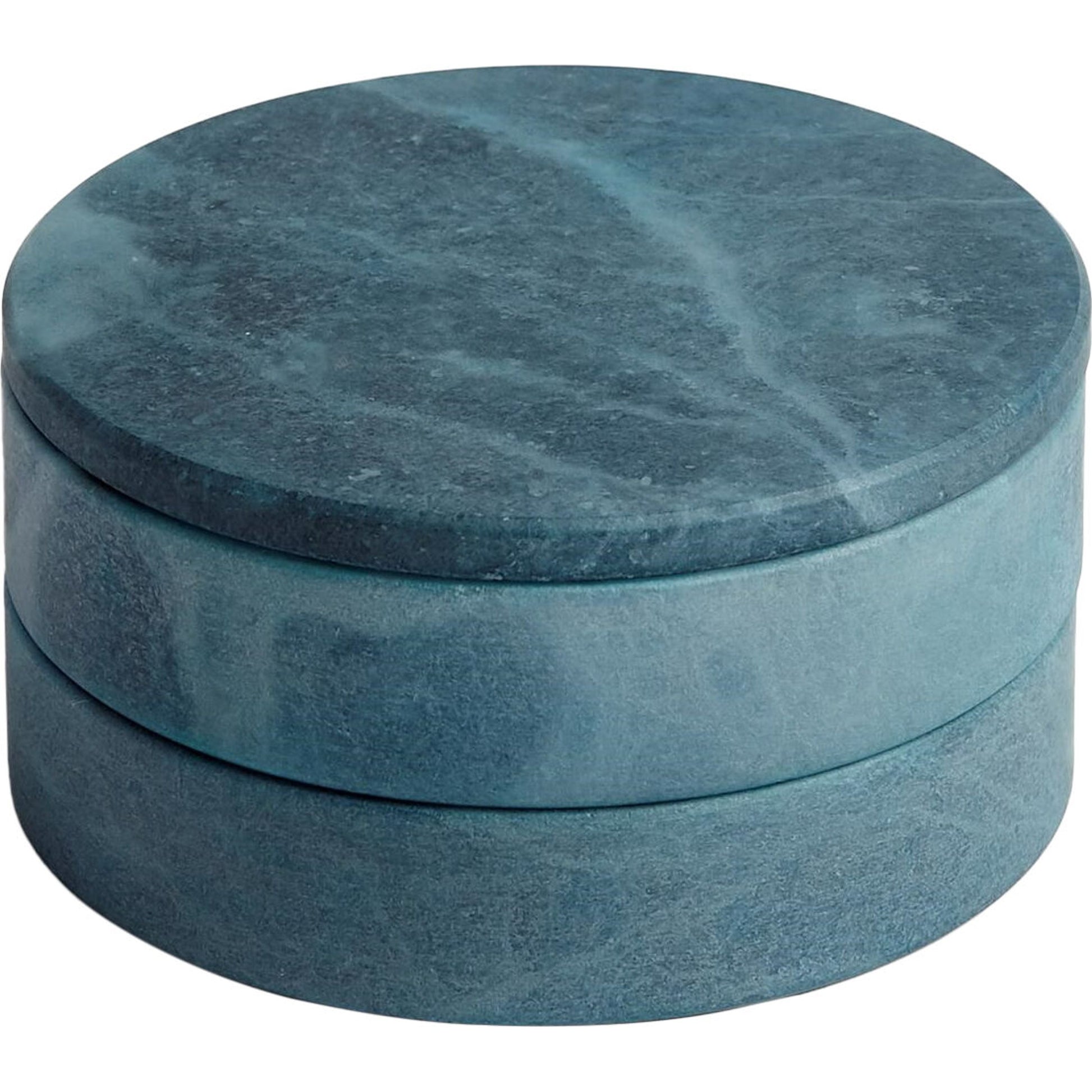 Alabaster Swivel Box by Global Views. Made from alabaster in a transitional style.