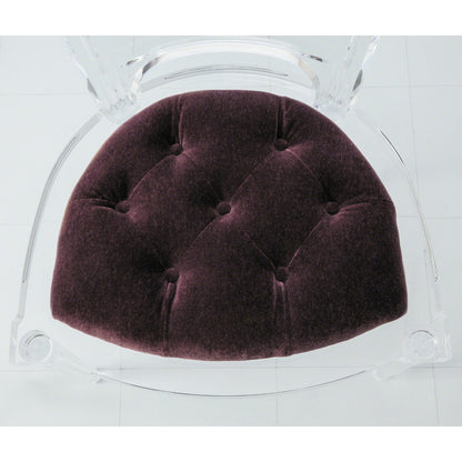 Marilyn Arm Chair by Global Views. Made from acrylic in a transitional style.