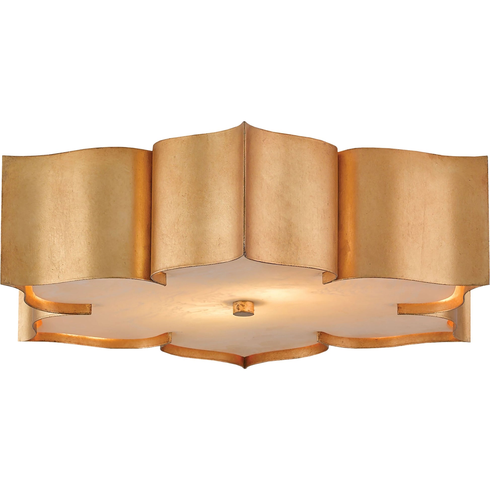 Grand Lotus Flush Mount by Currey and Company. Made from unique in a modern style.