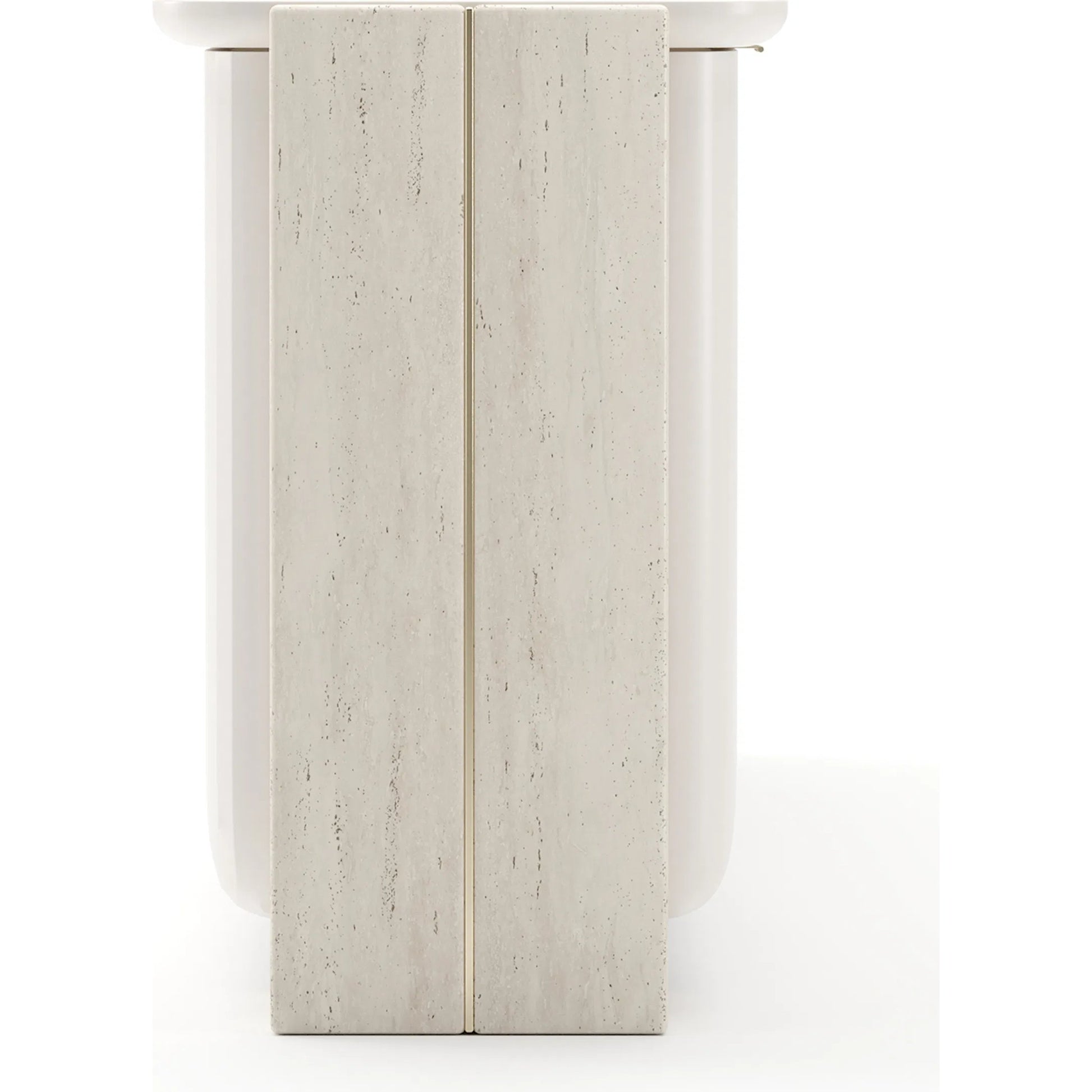 Overlap Sideboard by Caracole. Made from unique in a transitional style.