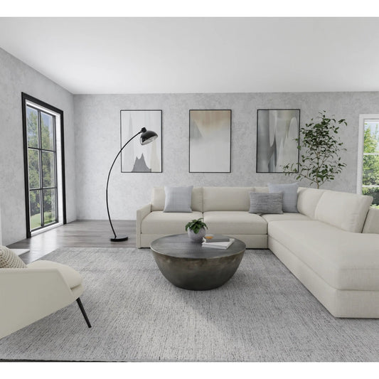 Freemont Rug - T31T8014 by Feizy in gray. Made from wool in a unique style.
