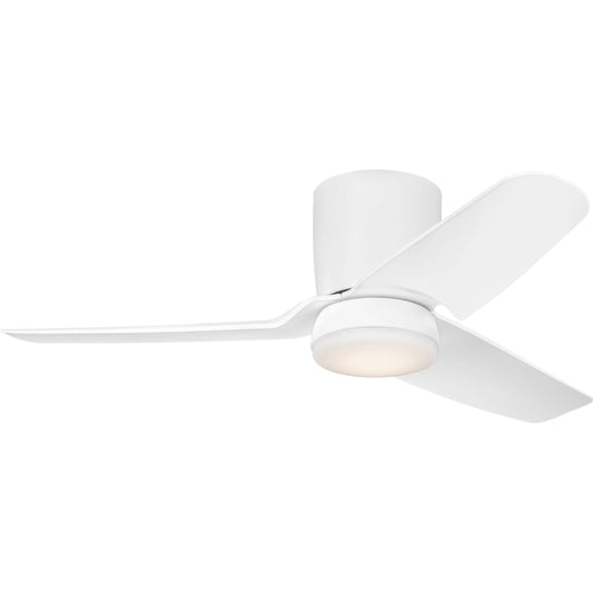 Colgin 44 Hugger LED Ceiling Fan by Visual Comfort & Co.. Made from steel in a modern style.