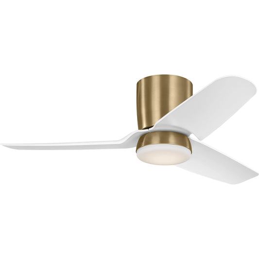 Colgin 44 Hugger LED Ceiling Fan by Visual Comfort & Co.. Made from steel in a modern style.