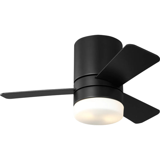 Era 32 Hugger LED Ceiling Fan by Generation Lighting. Made from steel in a modern style.