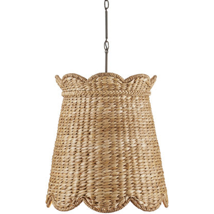 Annabelle Pendant by Currey and Company. Made from wrought iron in a cottage & farmhouse style.