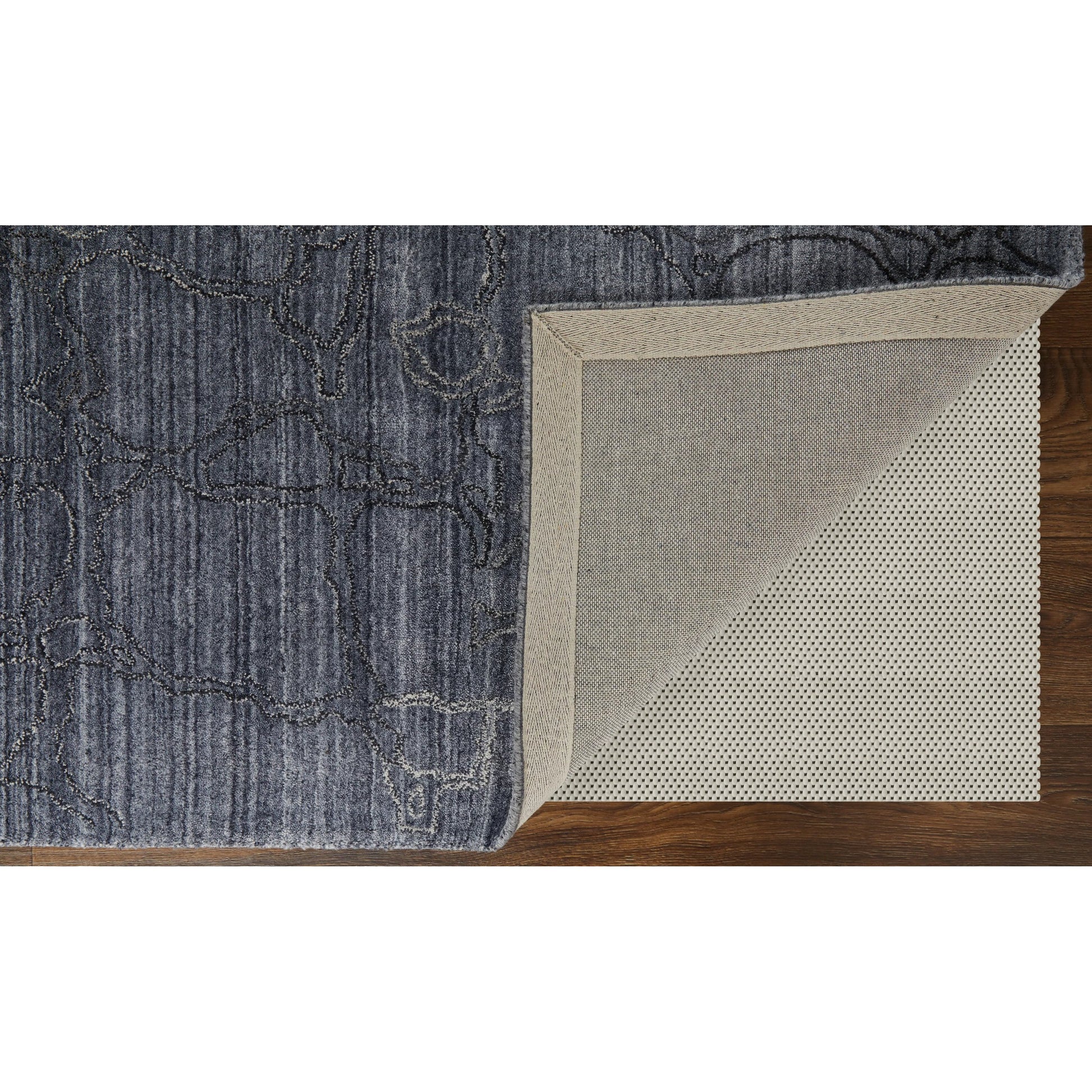 Whitton Rug - 8892F by Feizy in gray, blue. Made from viscose, wool in a unique style.