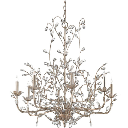 Crystal Bud Chandelier by Currey and Company. Made from unique in a traditional style.