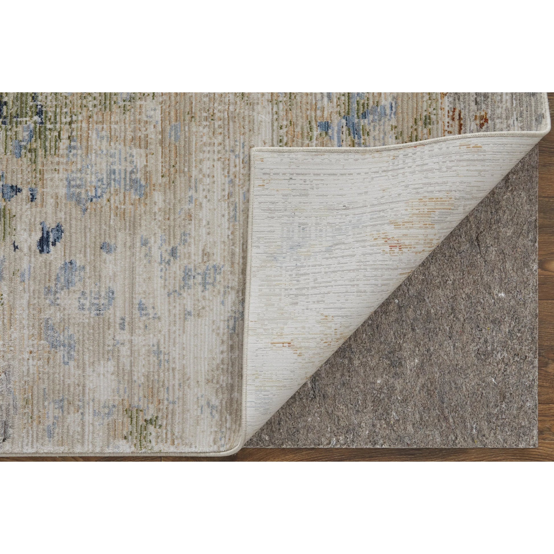 Sonora Rug - SNR39NUF by Feizy in ivory, blue, red. Made from polypropylene, polyester, viscose in a unique style.
