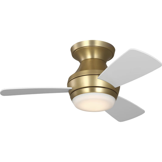 Ikon 32" Hugger LED Ceiling Fan by Visual Comfort & Co.. Made from steel in a unique style.