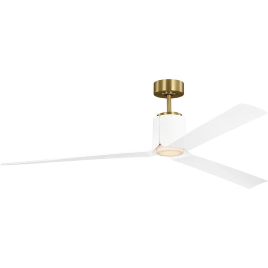 Peel Smart 66" LED Ceiling Fan by Visual Comfort & Co.. Made from steel in a unique style.