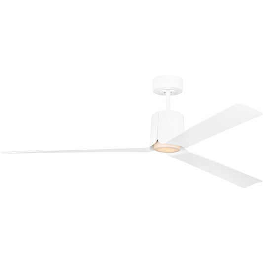 Peel Smart 66" LED Ceiling Fan by Visual Comfort & Co.. Made from steel in a unique style.