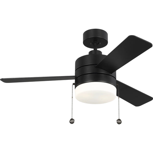 Syrus 44" LED Ceiling Fan by Generation Lighting. Made from steel in a unique style.