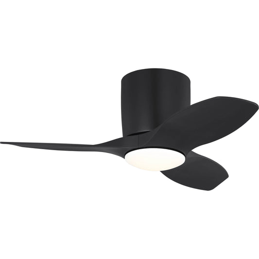 Titus 32" Hugger LED Ceiling Fan by Generation Lighting. Made from steel in a unique style.