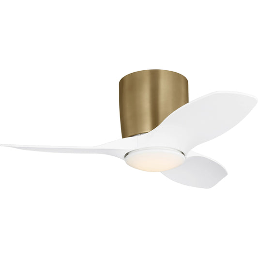 Titus 32" Hugger LED Ceiling Fan by Generation Lighting. Made from steel in a unique style.