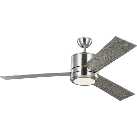 Vision 56" Ceiling Fan by Visual Comfort & Co. in brushed steel. Made from unique in a unique style.