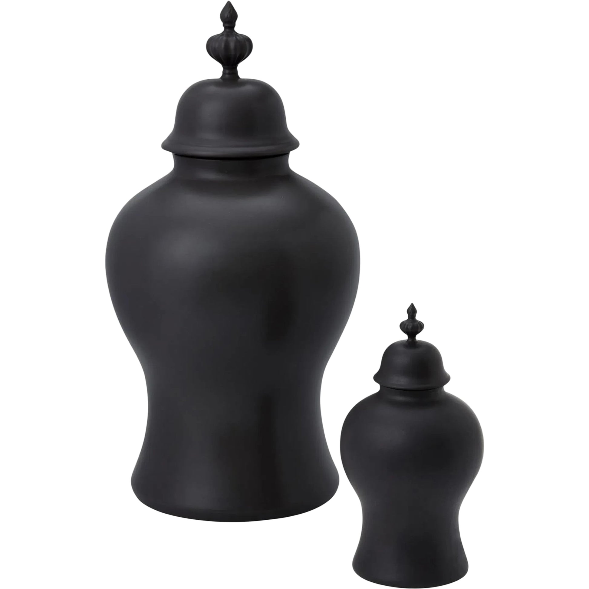 Beaufort Ginger Jar by Global Views in bronze. Made from ceramic in a transitional style.