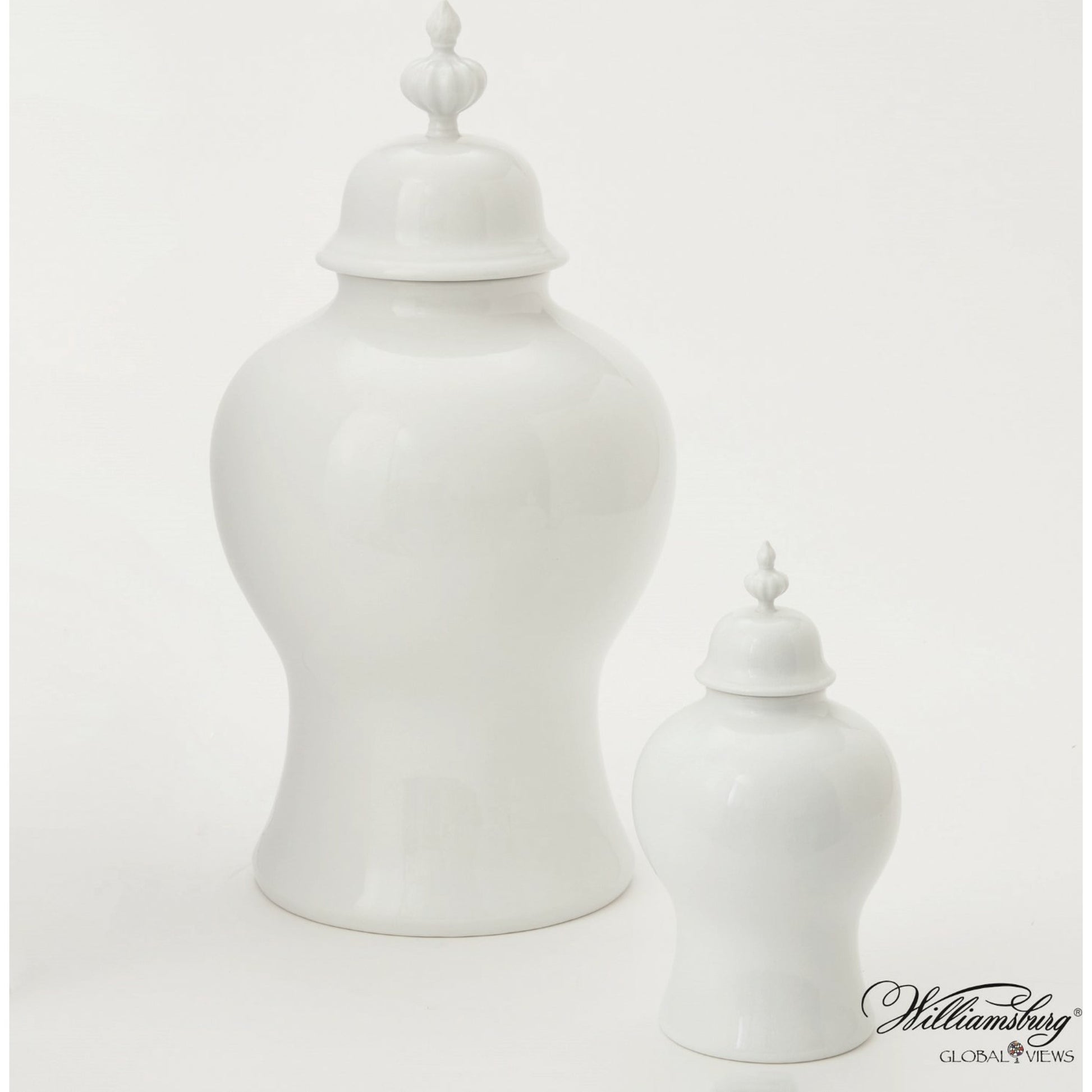 Beaufort Ginger Jar by Global Views in bronze. Made from ceramic in a transitional style.