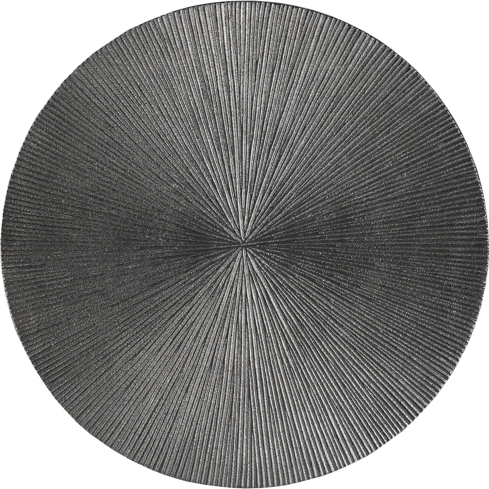 Tulee Accent Table by Currey and Company in antique black. Made from cast aluminum in a eclectic & global style.