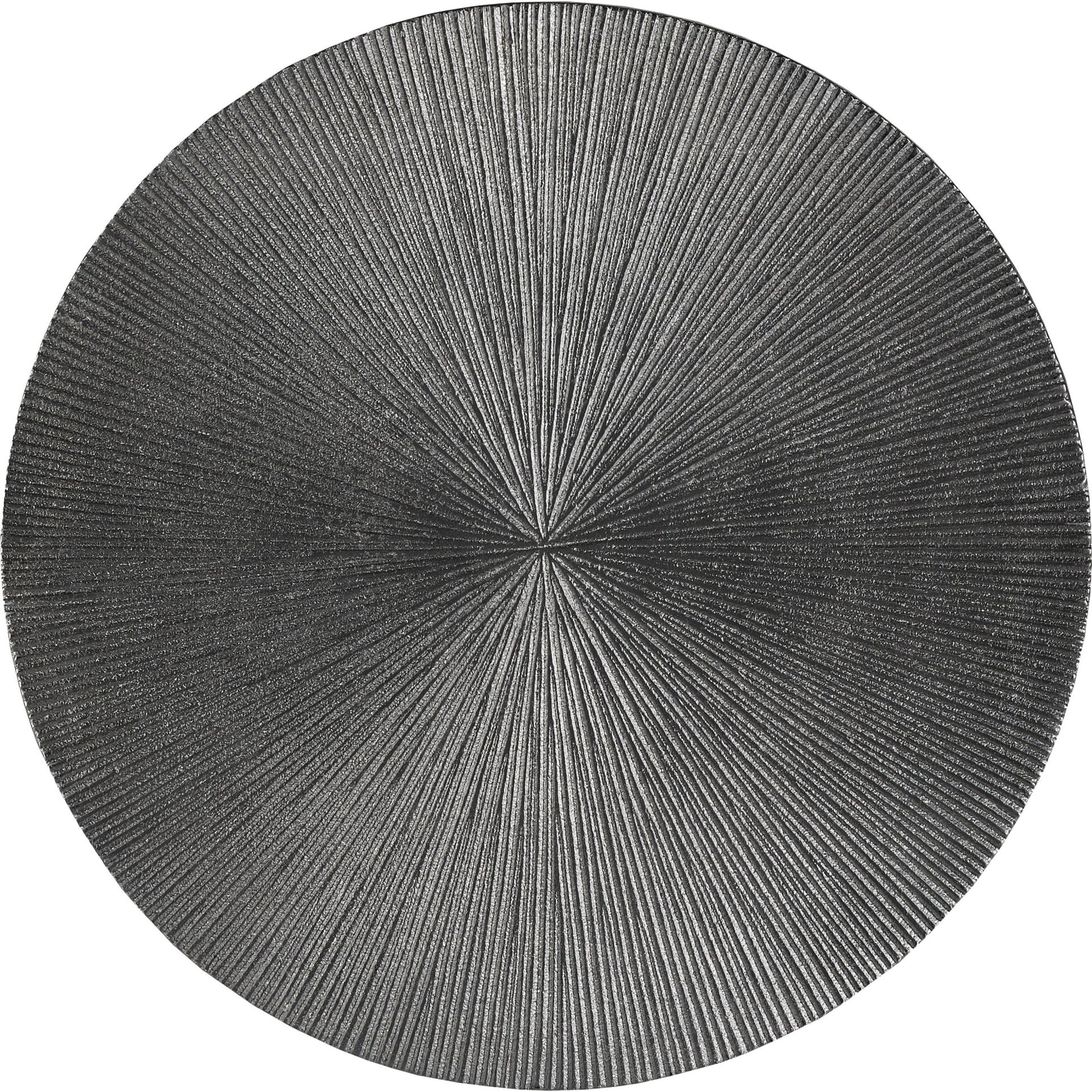 Tulee Accent Table by Currey and Company in antique black. Made from cast aluminum in a eclectic & global style.